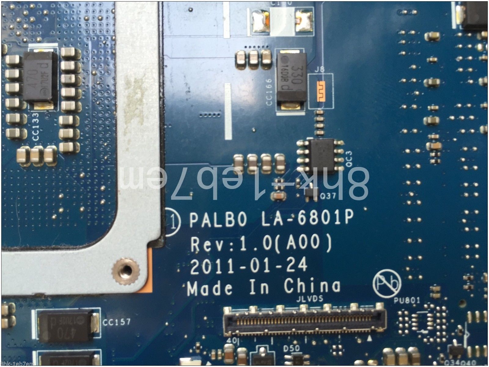Dell Alienware M14X R1 Intel HM67 Motherboard LA-6801P 0KNF1